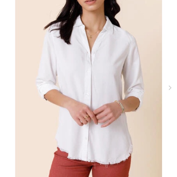 Raw edge blouse - Picture 1 of 4